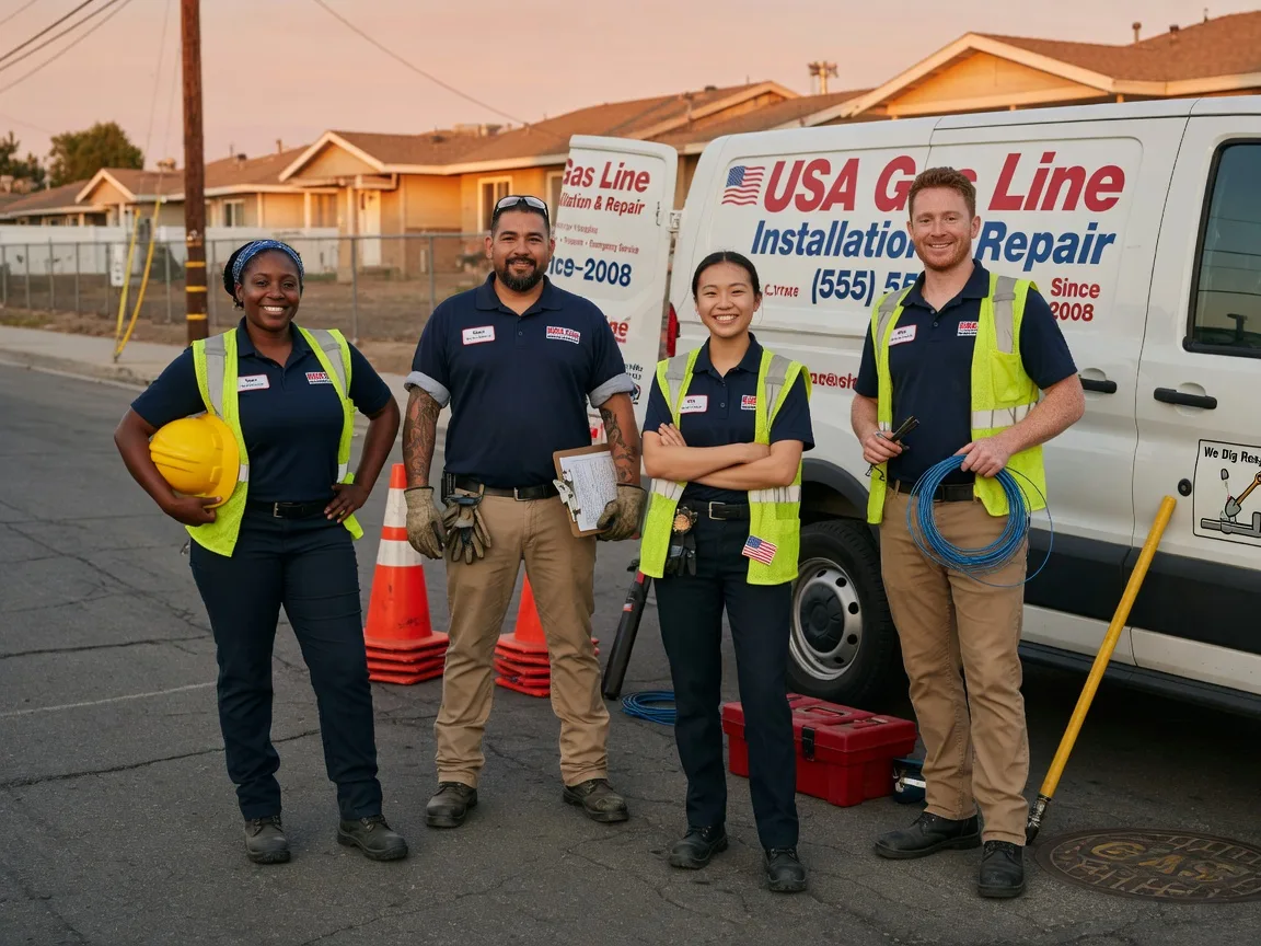 Gas Line Installation company in Gasburg, VA